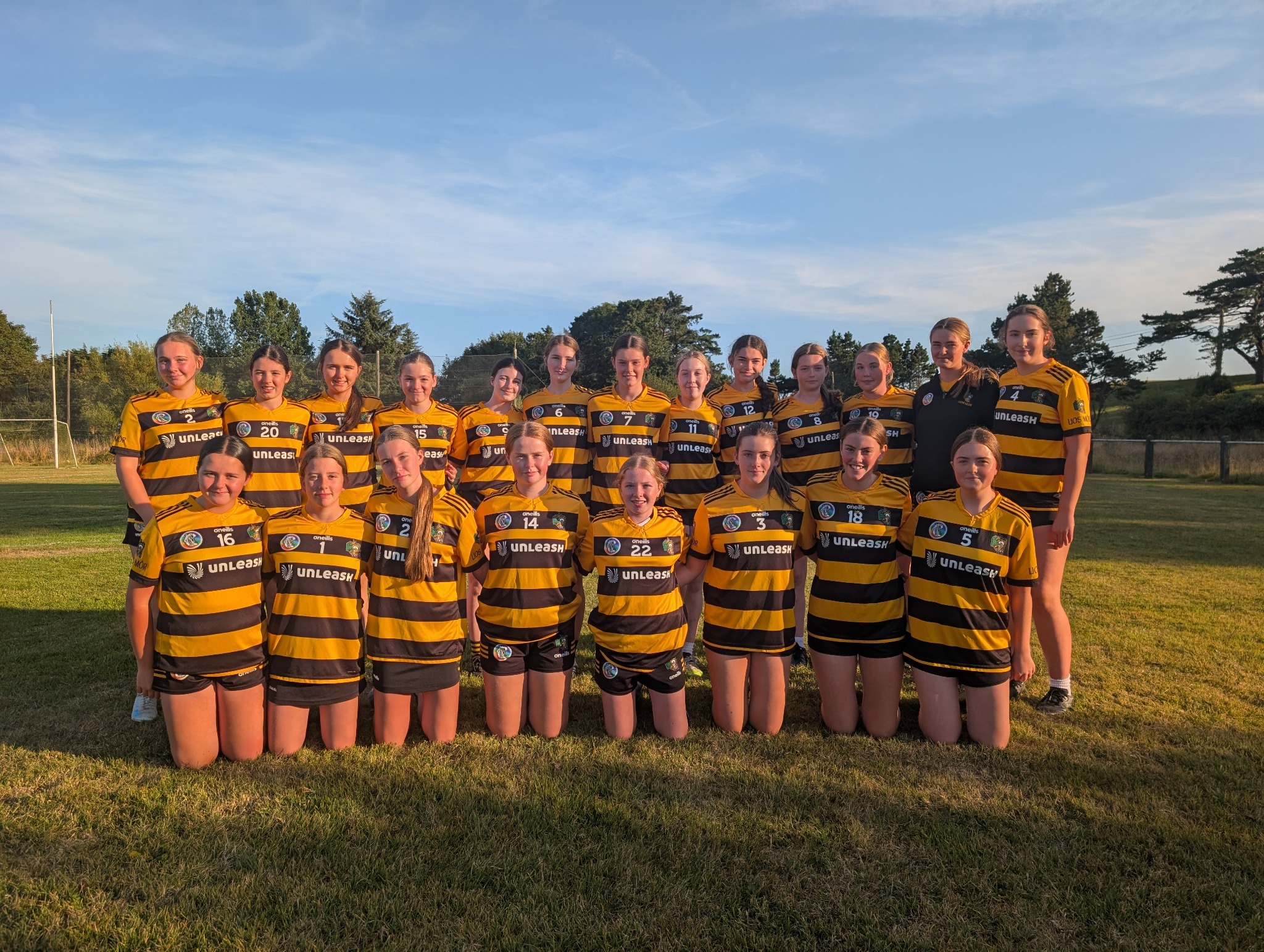 Lismore Camogie team photograph
